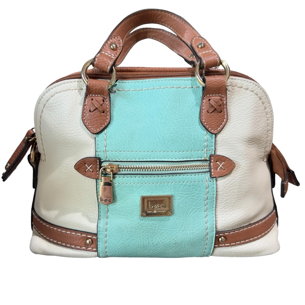 BOC Born Concept Dome Bag-Color Bone Mint Saddle handbag